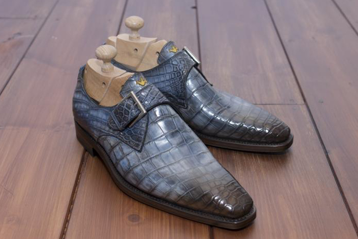 duisternis antwoord artillerie Kroko Koos van exclusief krokodillenleer | Duyf Shoes